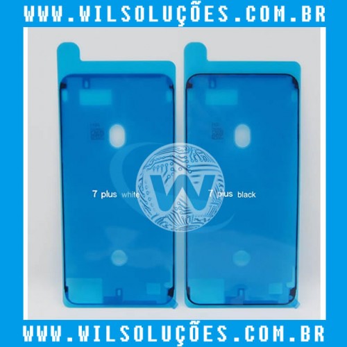 Adesivo Autoadesivo Per Cornice Schermo IPhone 6S – Nero – Riparazione Display - 3